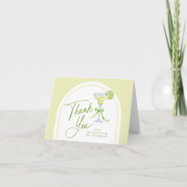 Tarjeta De Agradecimiento Margs and Matrimony Bridal Shower
