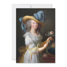 Marie Antoinette con un rosa Gracias