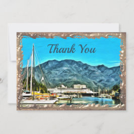 Tarjeta De Agradecimiento Marina Vallarta Gracias 0946