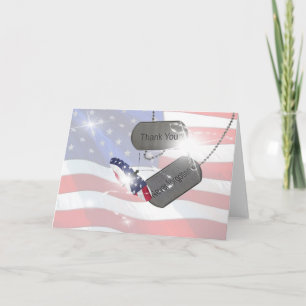 Tarjeta De Agradecimiento Mariposa de Estados Unidos
