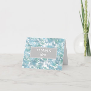 Tarjeta De Agradecimiento Mariposas azules