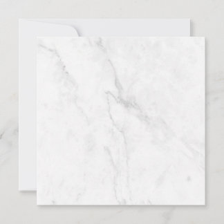 Tarjeta De Agradecimiento Mármol Blanco