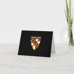 Tarjeta De Agradecimiento Maryland Shield
