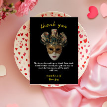 Máscara de Mardi Gras Fiesta de cumpleaños 21