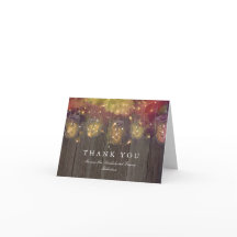 Mason Jar Lights Boda Gracias