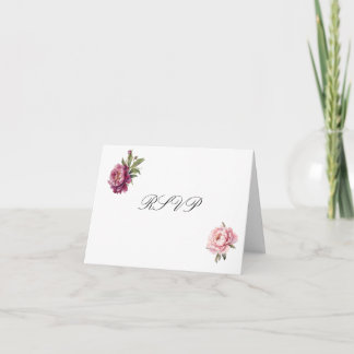 Tarjeta De Agradecimiento Matching Faith Hope Love RSVP card with envelope