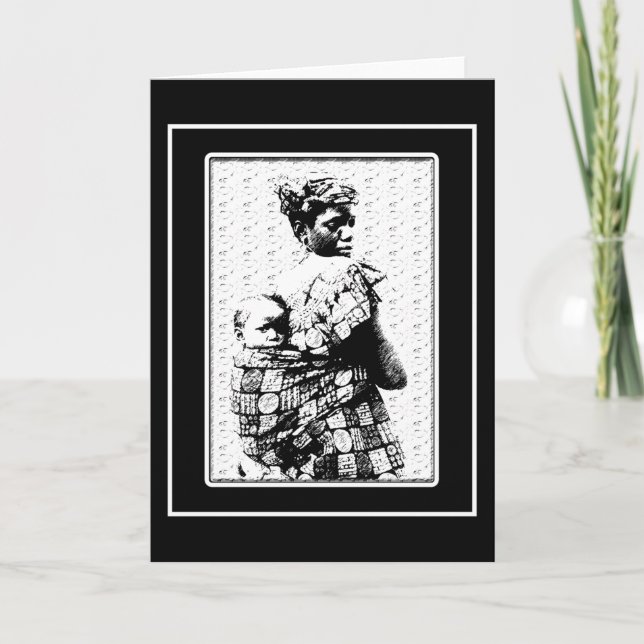 Tarjeta De Agradecimiento Maternidad (Anverso)