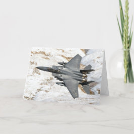 Tarjeta De Agradecimiento McDonnell Douglas F-15 Eagle