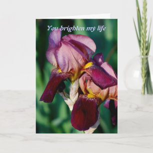 Tarjeta De Agradecimiento Me alegra la vida