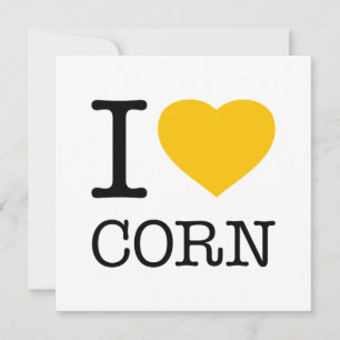 TARJETA DE AGRADECIMIENTO ME ENCANTA EL CORN
