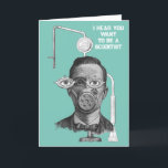 Tarjeta De Agradecimiento Médica de Ciencia Científica Mad Science Vintage<br><div class="desc">Los gráficos de Vintage Science dominan esta atractiva carta. No dude en cambiar el texto de la tarjeta y asegúrese de incluir su saludo personal. También puede cambiar los colores de fondo y asegurarse de desproteger los filtros. Personalizar esta tarjeta para su persona especial es fácil! Disfruta y gracias por...</div>
