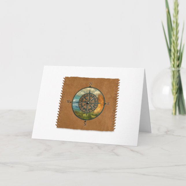 Tarjeta De Agradecimiento Medicine Wheel - Greeting Card (Anverso)