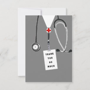 Tarjeta De Agradecimiento Médico