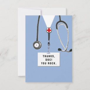 Tarjeta De Agradecimiento Médico