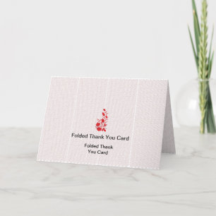 Tarjeta De Agradecimiento Mejor Logotipo Personalizar Texto doblado Cartas d