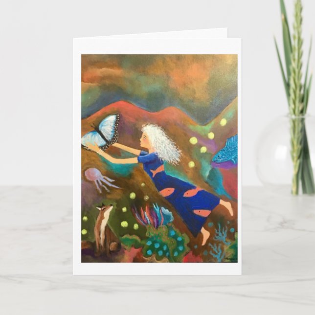 Tarjeta De Agradecimiento Mejor vuelo (Anverso)