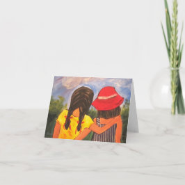 Tarjeta De Agradecimiento Mejores amigos