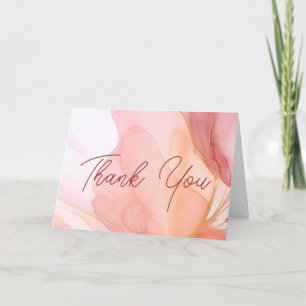 Tarjeta De Agradecimiento Mensaje de nombre personalizado Empresa floral de 