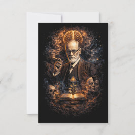 Tarjeta De Agradecimiento Mente de Fuego