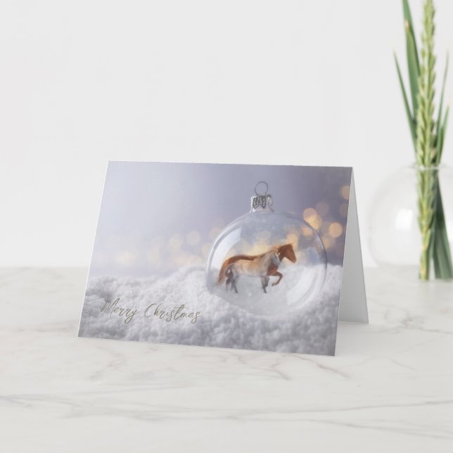 Tarjeta De Agradecimiento Merry Christmas Chante and Enapay (Anverso)