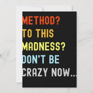 Tarjeta De Agradecimiento Método a la Locura Ingeniero Mecánico Codificador