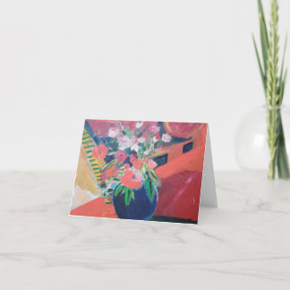 Tarjeta De Agradecimiento Mi caché azul