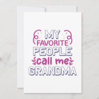Mi gente favorita me llama abuela