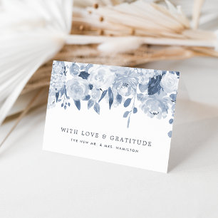 Tarjeta De Agradecimiento Midsummer Floral Personalized Thank You