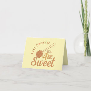 Tarjeta De Agradecimiento Miel Cálida Gracias Con Encanto Rústico