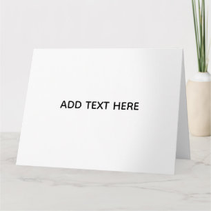Tarjeta De Agradecimiento Minimalista Blanco Elegante para Cualquier Ocasión