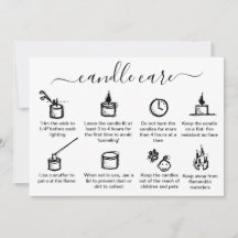 Minimalista Cuidado de Velas Sencillas Gracias Aña