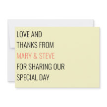 Mínimo Crema Simple Gran y Negrita Boda