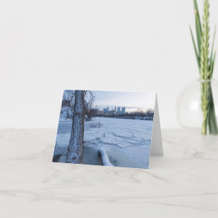 Tarjeta De Agradecimiento minneapolis skyline y hely mississippi river