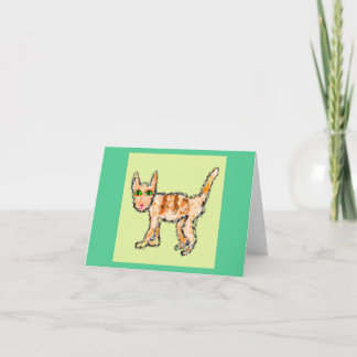 Tarjeta De Agradecimiento Mippy La Gatita 🐱