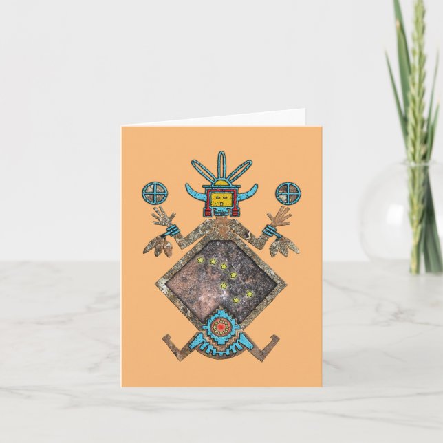 Tarjeta De Agradecimiento Mitología de Navajo (Anverso)