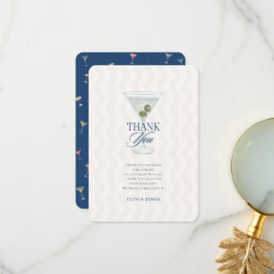 Tarjeta De Agradecimiento Moda a tini un niño ducha de bebé