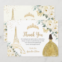 Moda Quinceañera Marfil Floral París 16 cumpleaños