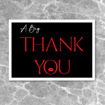 Modern Minimal Red Lips ella cumple 30 años