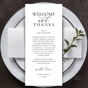 Tarjeta de agradecimiento moderna y elegante para