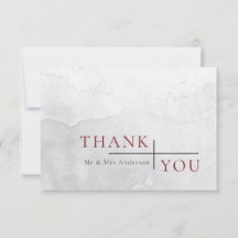 Moderno Boda de color gris borgoñón simple