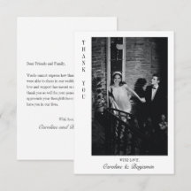 Moderno Boda de foto de mensajes personalizados el