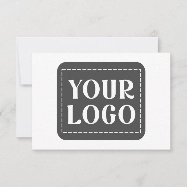 Tarjeta De Agradecimiento Moderno, elegante, sofisticado y personalizable (Anverso)