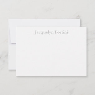 Tarjeta De Agradecimiento Moderno, elegante y sencillo, Minimalista