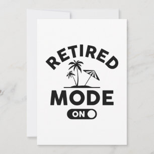 Tarjeta De Agradecimiento Modo retirado activado