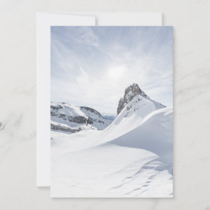 Tarjeta De Agradecimiento Montañas Achensee Zillertal, Austria