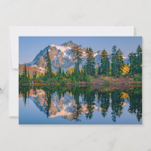 Tarjeta De Agradecimiento Monte Shuksan reflejado en el lago Reflection