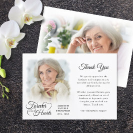 Tarjeta De Agradecimiento Monumento A NUESTROS CORAZONES 2 Fotos