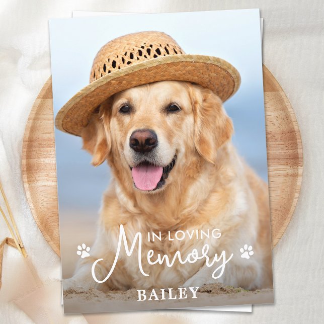 Tarjeta De Agradecimiento Monumento simple al Mascota - Foto personalizada d (Subido por el creador)