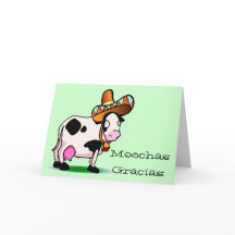 Moochas Gracias Cow