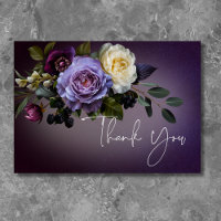 Moody morado morado Lavanda Floral Moderno